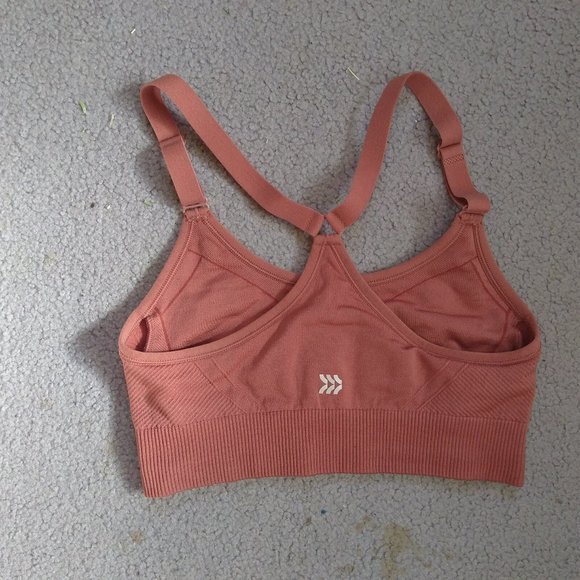All in Motion Rust Seamless Sports Bra Size S - Picture 2 of 3